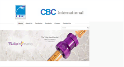 Desktop Screenshot of cbc-intl.com